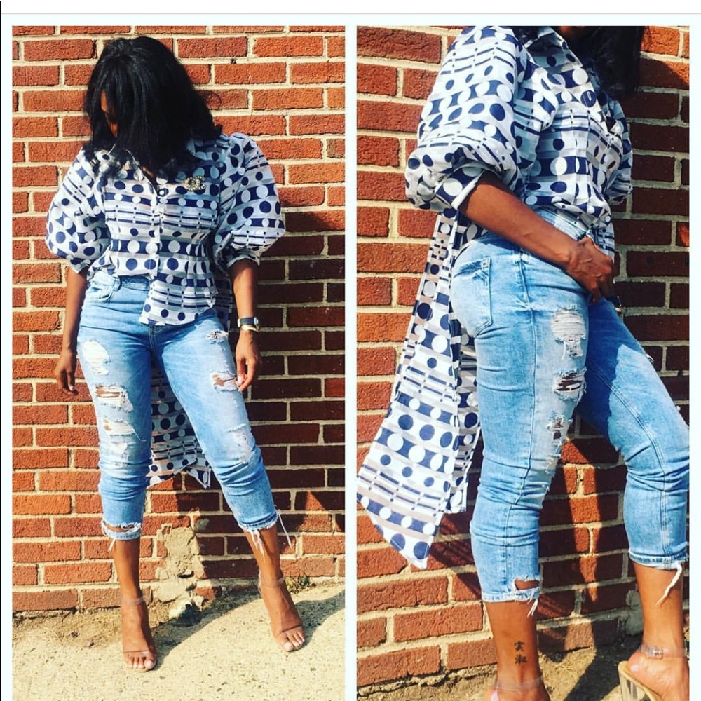 NWT Polka dot shirt!